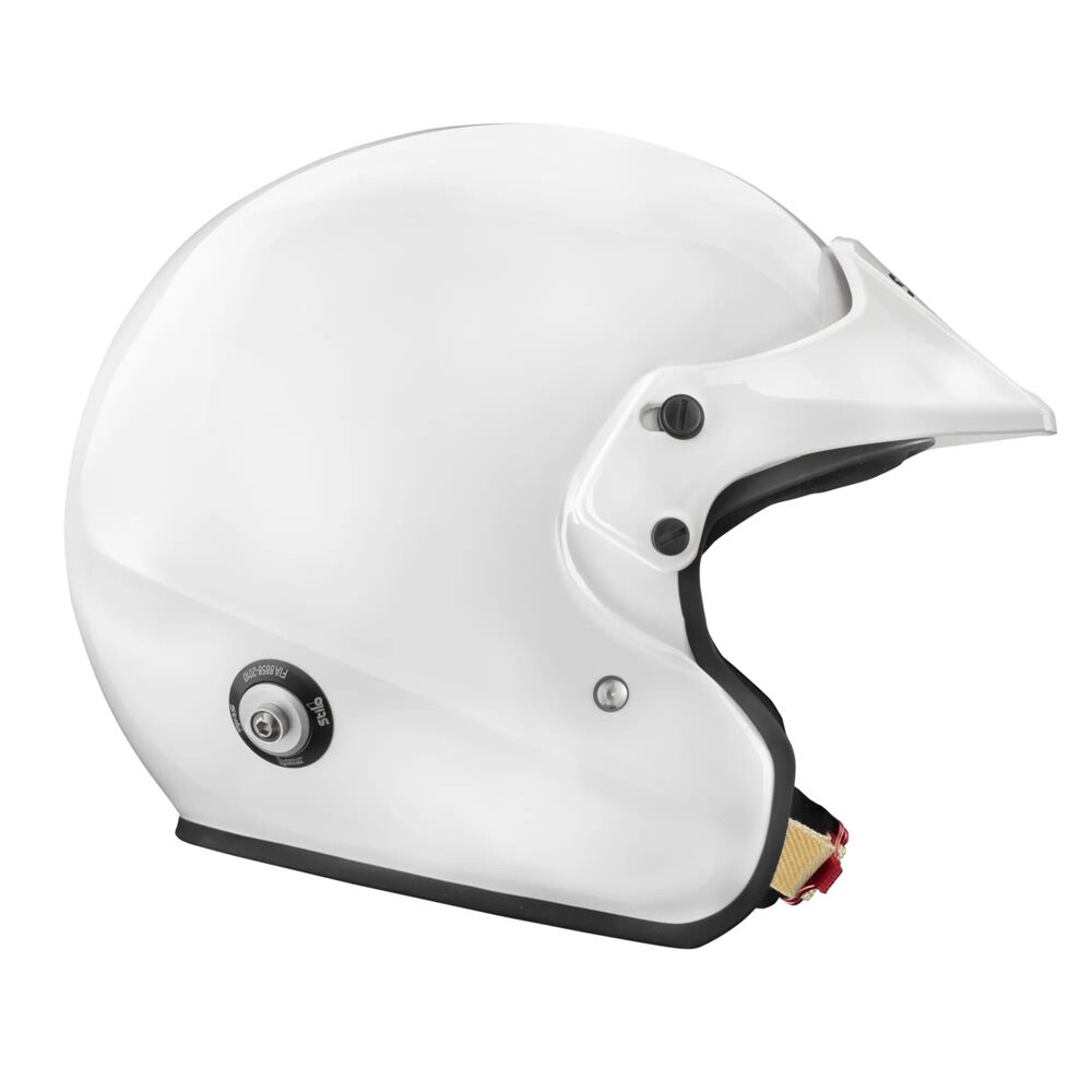 Stilo Sport Jet open face helmet 1 Stilo Sport Jet open face helm met witte schaal en klep