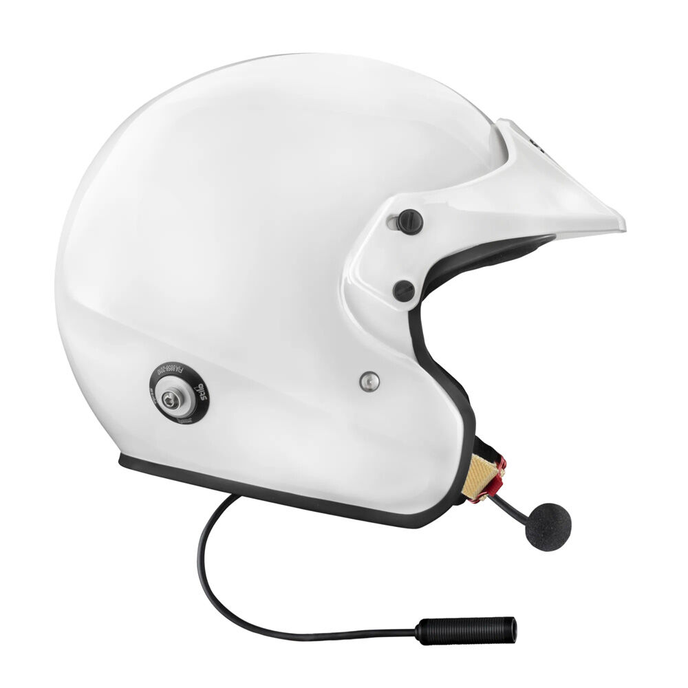 Stilo Sport Plus Rally rally helmet 1 Stilo Sport Plus Rally open face rallyhelm met intercom en witte schaal