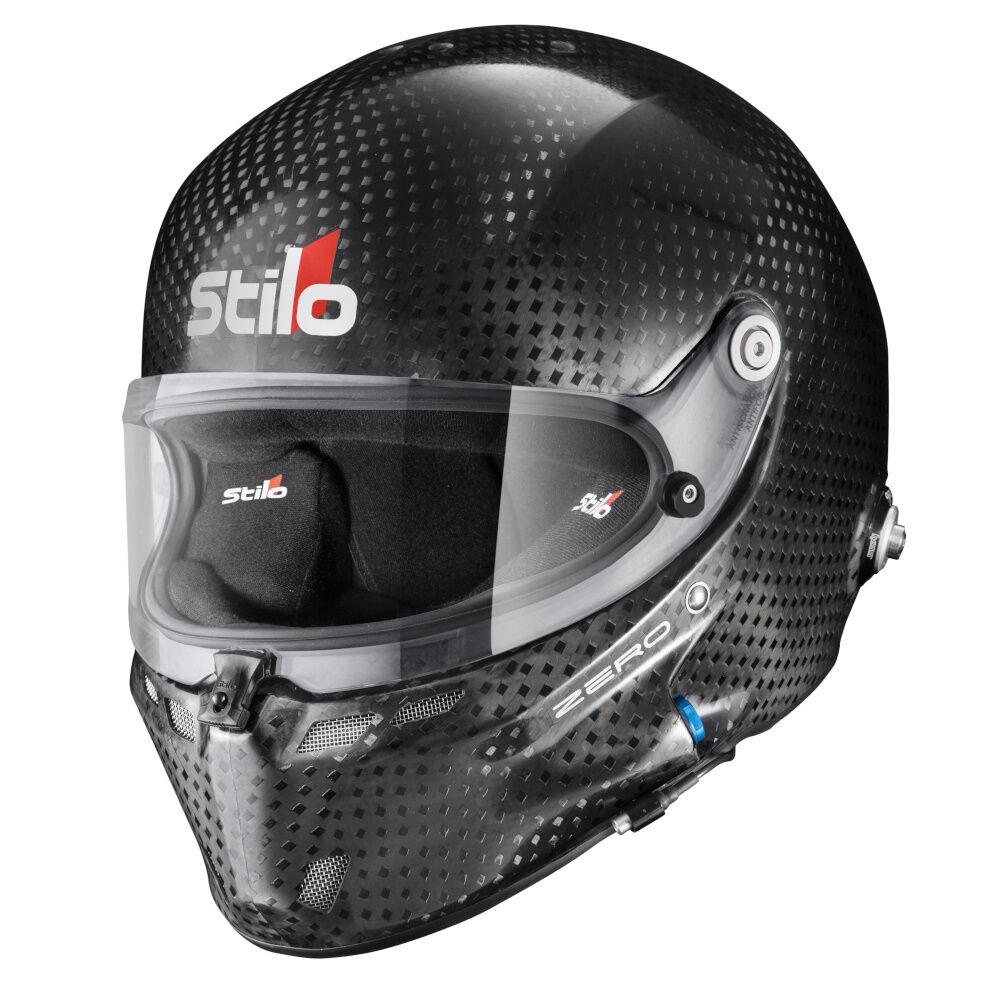 Stilo ST6 F Zero Turismo FIA 8860 full face helmet 1 Stilo ST6 F Zero Turismo integraalhelm in carbon, schuin van voren