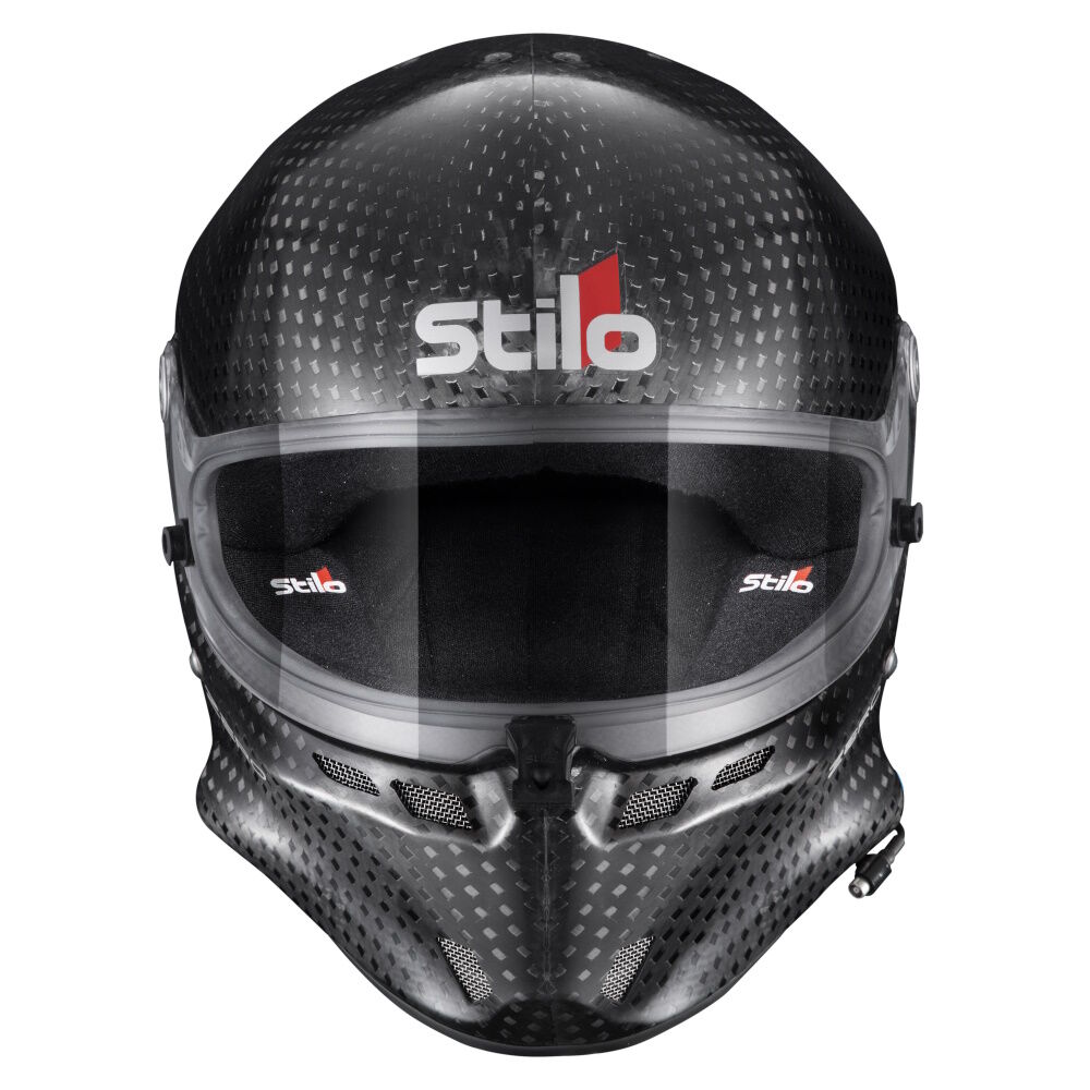 Stilo ST6 F Zero Turismo FIA 8860 full face helmet 4 Vooraanzicht met vizier en ruim gezichtsveld naar beneden