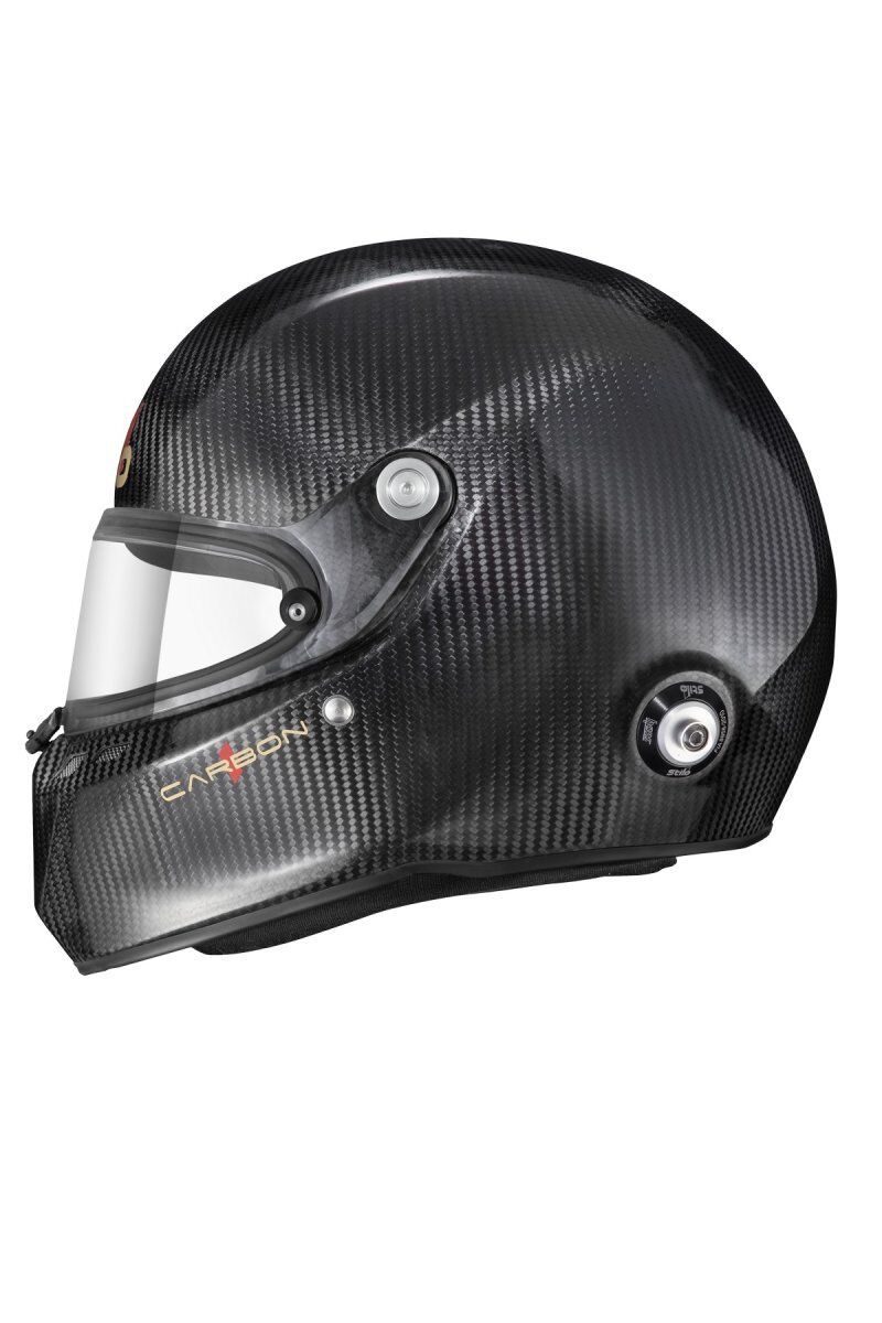 Stilo ST6 FN Carbon ABP full face helmet 2 Linker zijaanzicht van de FN Carbon ABP voor open auto's