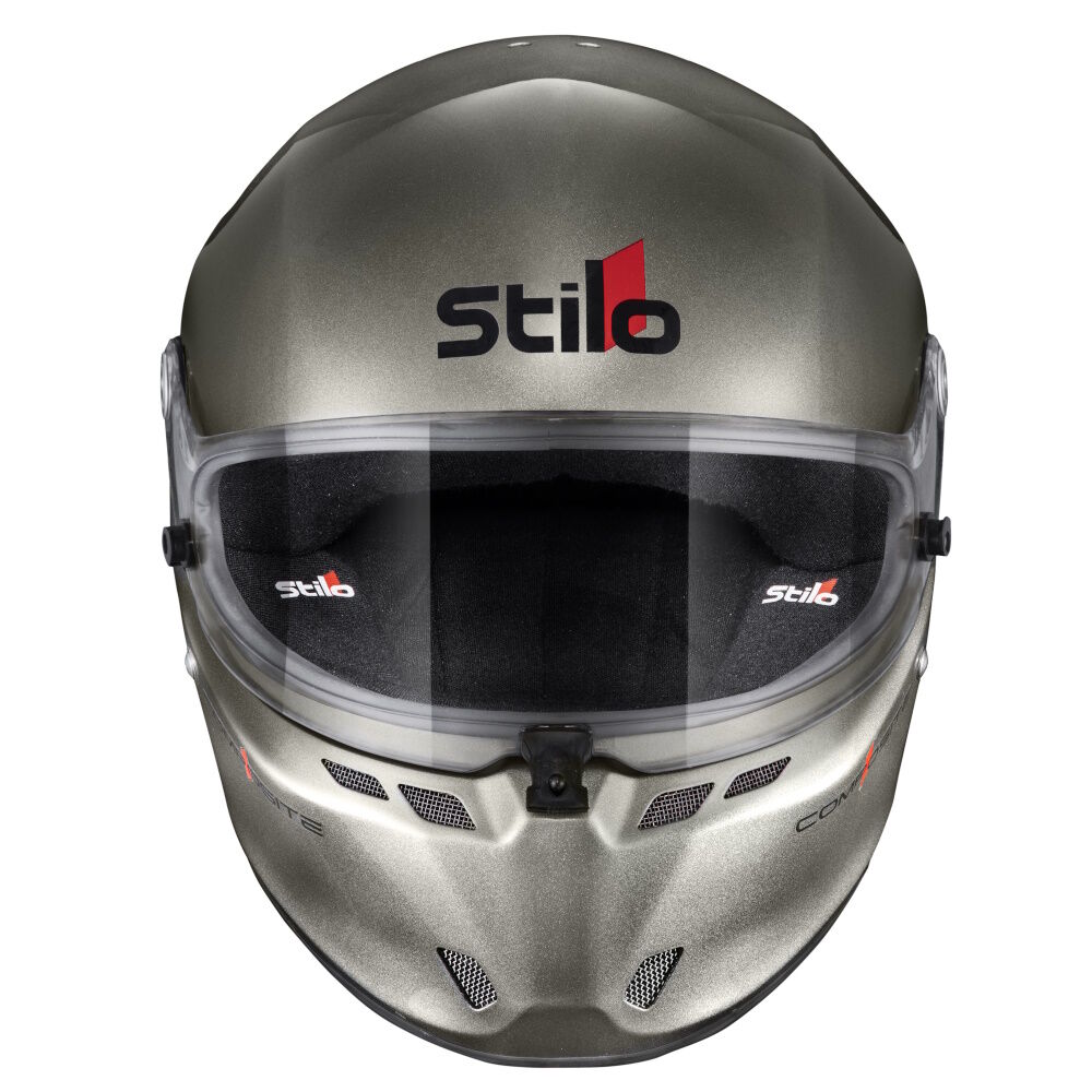 Stilo ST6 FN Composite Snell SA2025 integraalhelm 5 Frontaal beeld van de Snell SA2025 integraalhelm met vizier