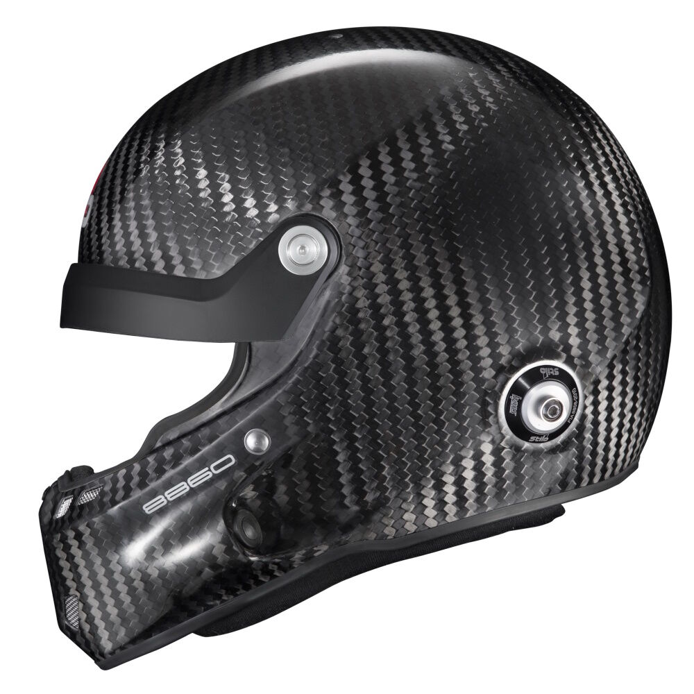 Stilo ST6 R Carbon Rally WL FIA 8860 casque rallye 3 Achterkant van de FIA 8860 carbon rallyhelm