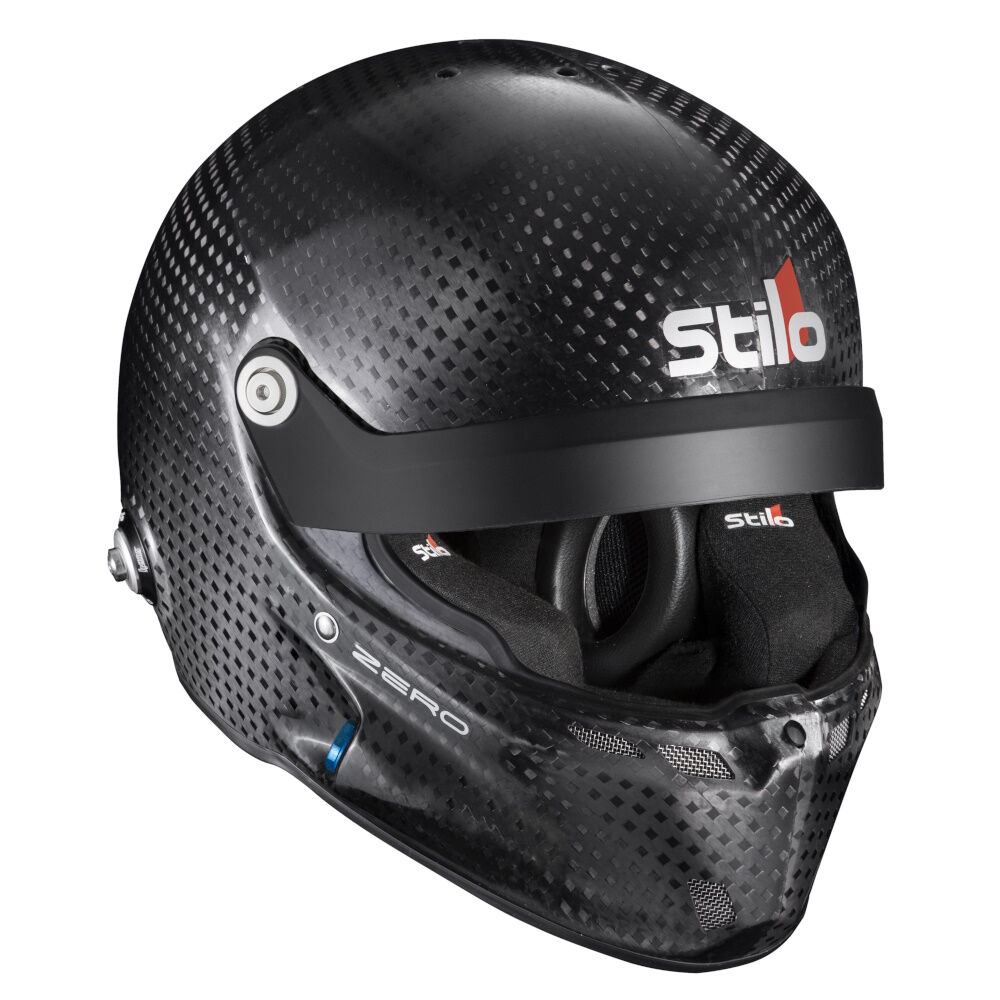 Stilo ST6 R Zero Rally WL FIA 8860 rally helmet 2 Zijkant van de Zero rallyhelm met intercom-oorkappen
