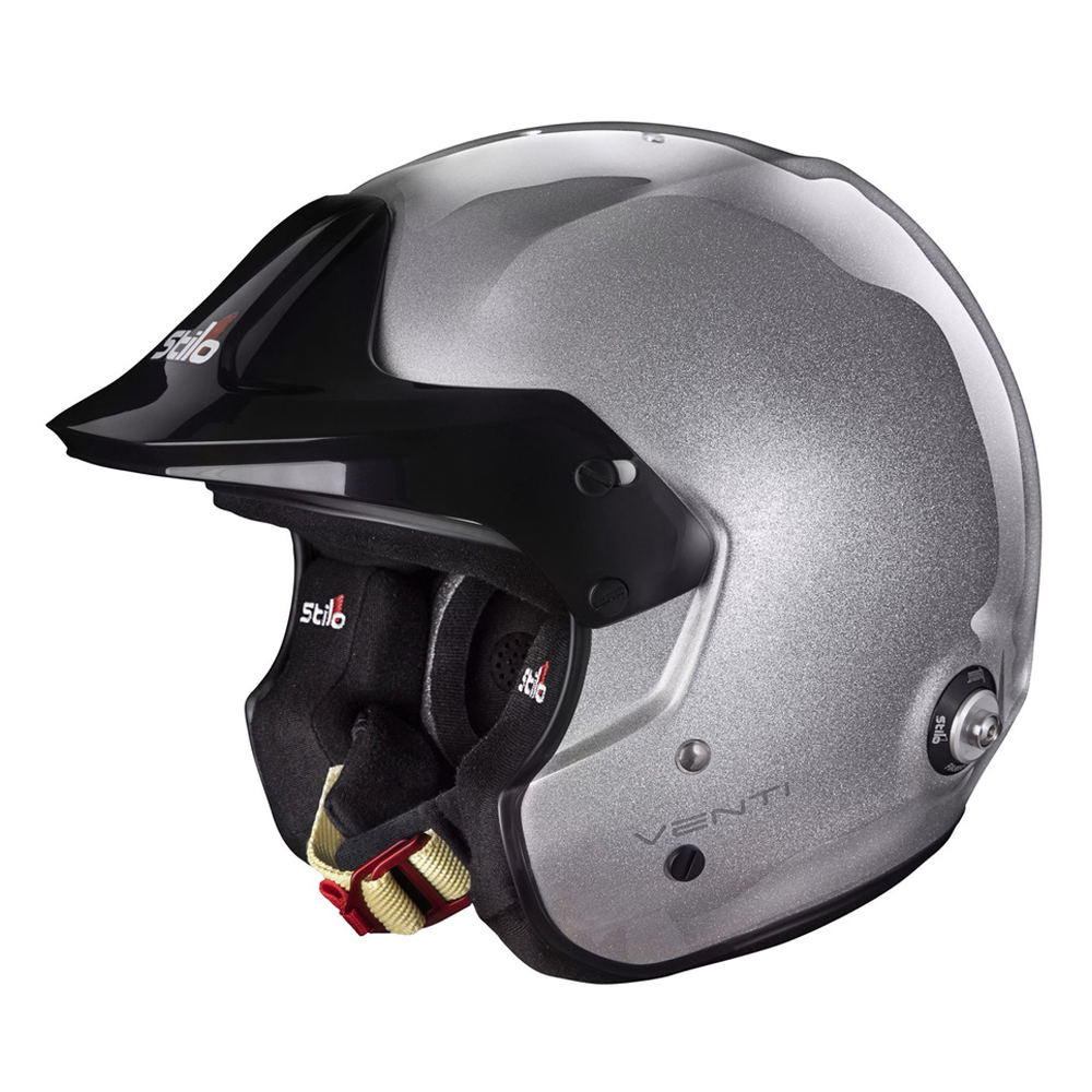 Stilo Venti Trophy Jet casque jet 2 Grijze uitvoering van de jet helm met klep