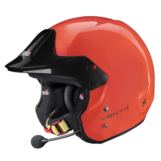 Stilo Venti4 Trophy Offshore Snell SA2025 casque 1 Stilo Venti4 Trophy Offshore helm in oranje