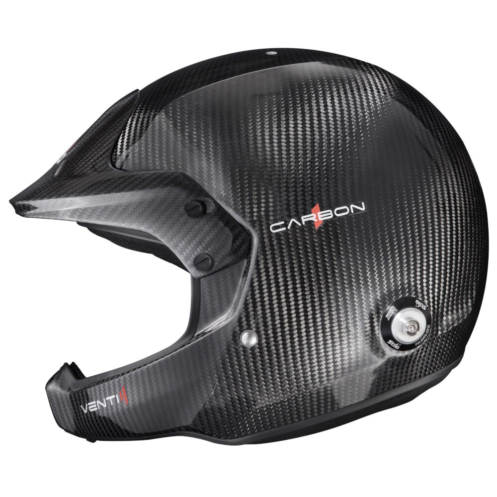 Stilo Venti4 WRC Carbon Rally Snell SA2025 rally helmet 3 Achteraanzicht van de Venti4 WRC SA2025