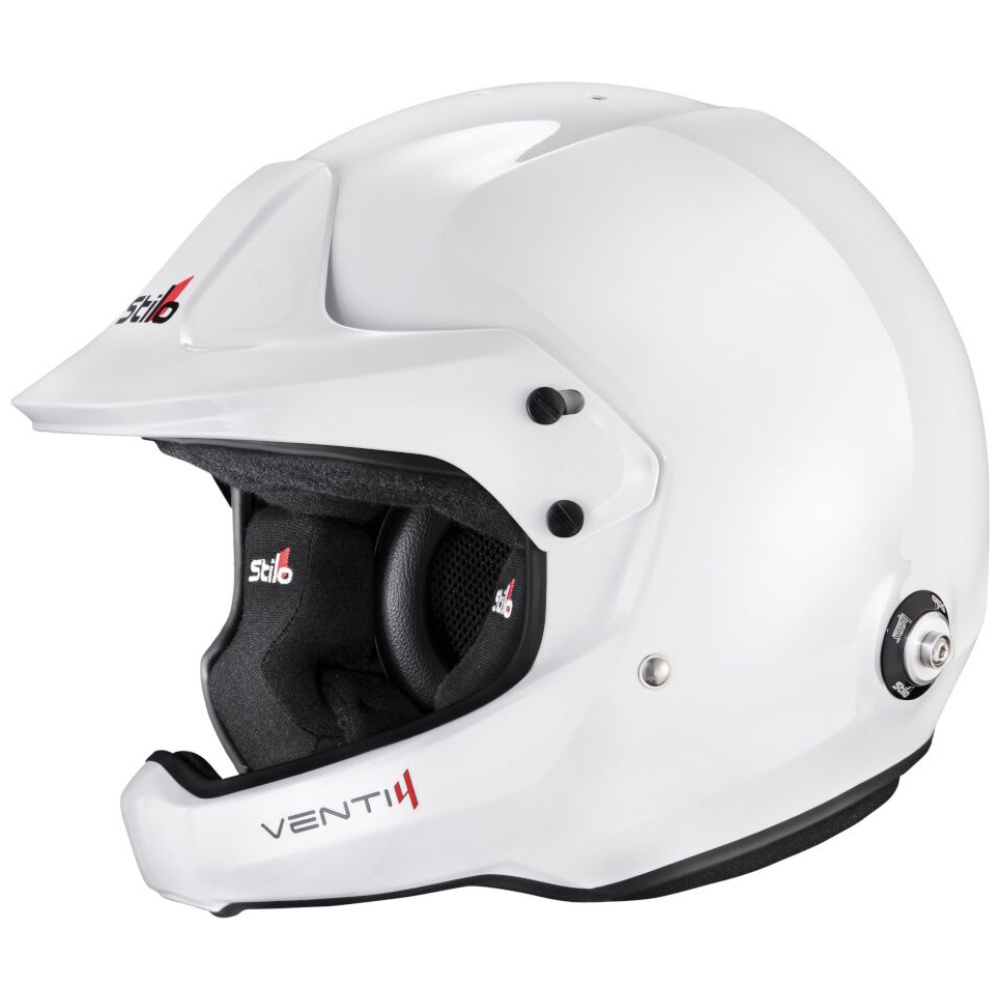Stilo Venti4 WRC Composite Turismo open face helm in het wit