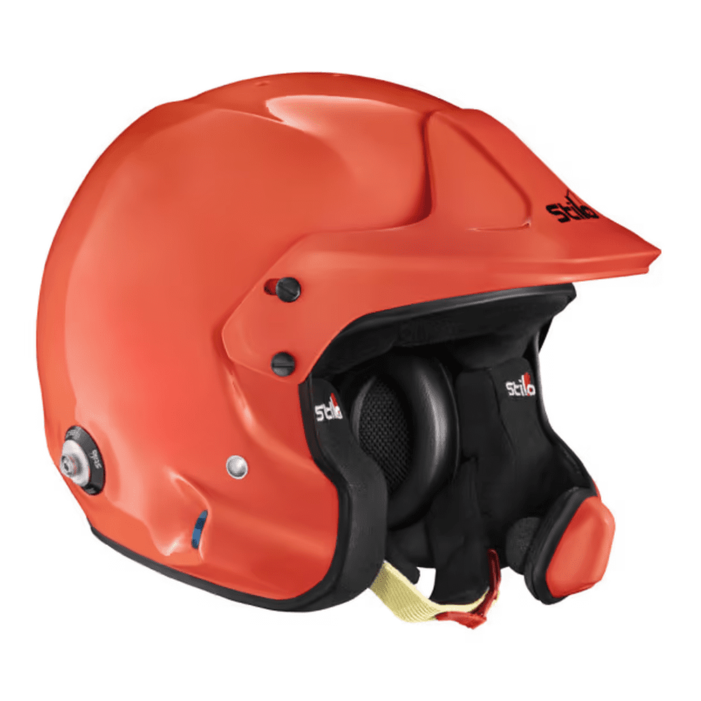 Stilo Venti4 WRC Offshore Snell SA2025 casque offshore 1 Stilo Venti4 WRC Offshore helm rechts voor met microfoongiek