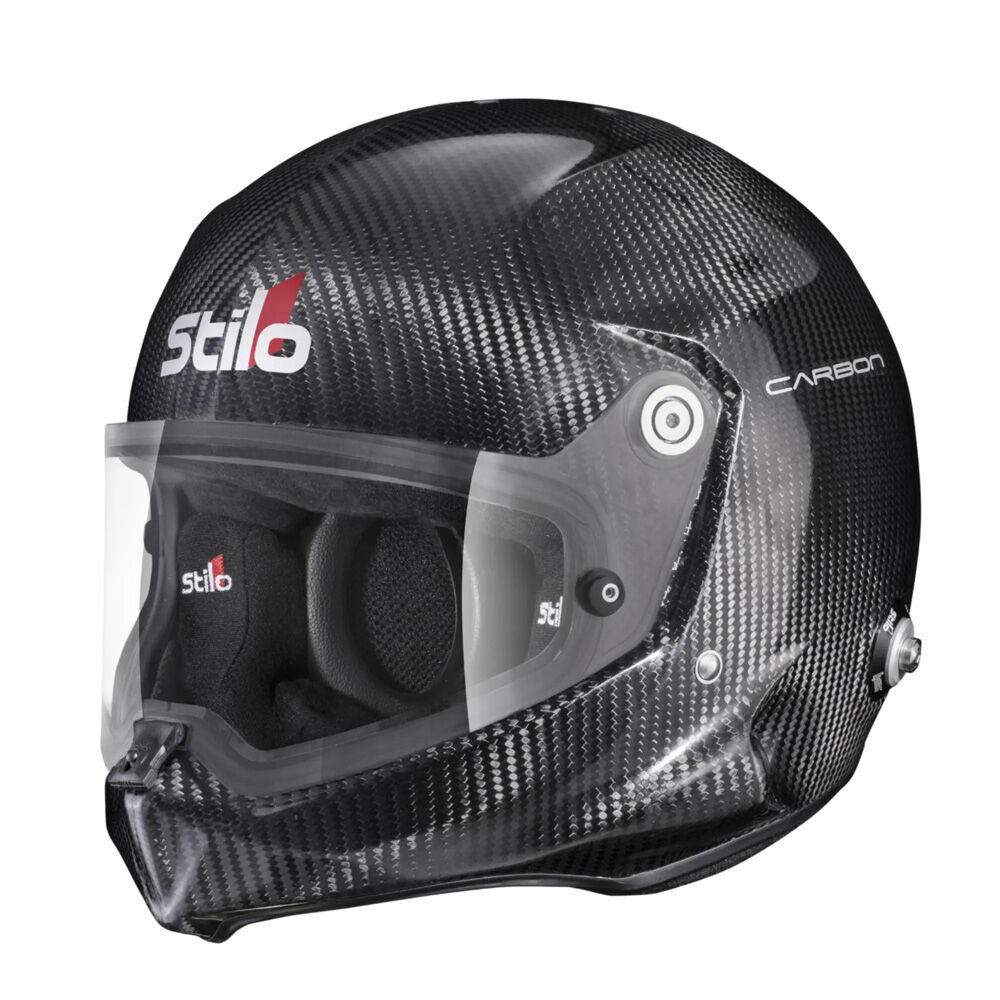 Stilo WRX Dirt Carbon Turismo Snell SA2025 casque intégral 1 Stilo WRX Dirt Carbon Turismo Snell SA2025 integraalhelm driekwart links
