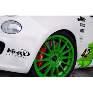 Big brake kit Abarth 500 van V-Maxx: sportremset met tweedelige remschijven en 4-zuiger remklauwen
