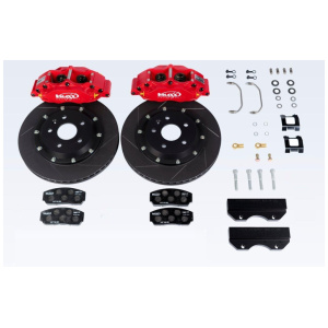 Big brake kit Alfa 147 van V-Maxx met 330 mm remschijven en gesmede 4-zuiger klauwen