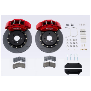 Big brake kit Evoque 355 mm van V-Maxx met tweedelige remschijven en 6-zuiger remklauwen