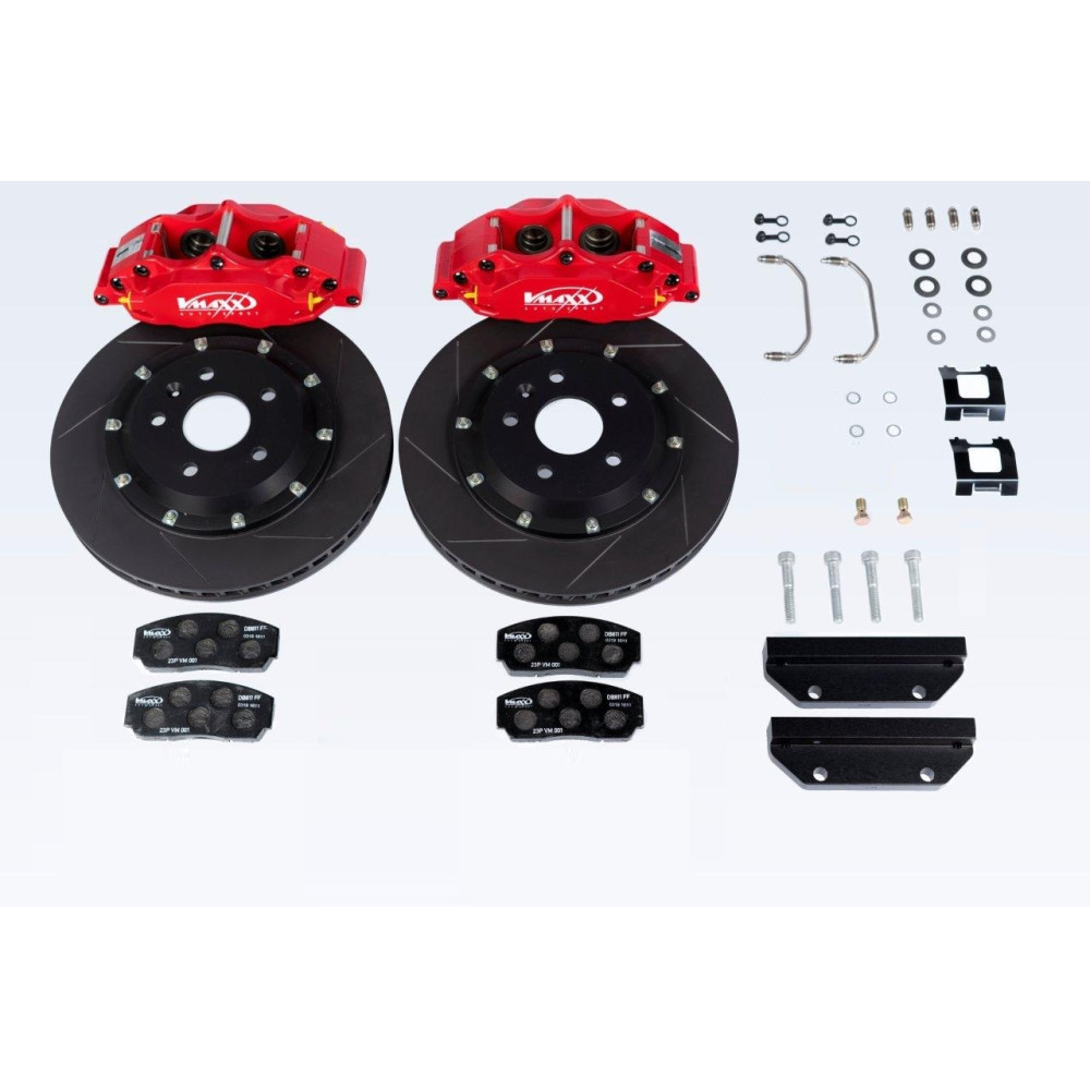 Kia Sportage QL V-Maxx Big Brake Kit 330 mm 4-zuiger 1 Big brake kit Sportage van V-Maxx met 330 mm remschijven en 4-zuiger remklauwen