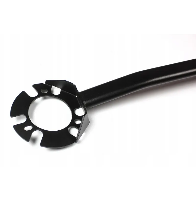Veerpootbrug BMW E36 4 Zwart gepoedercoate veerpootbrug voor BMW E36 met M50 of M52