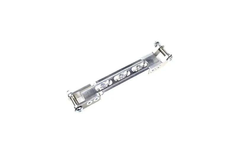 Verstellbares Schaltgestänge 125-160 mm BMW SWAP E30 E36 E46 E92 E90 E82 1 Verstelbare kabelgeleider 125 tot 160 mm, aluminium schakelstang voor BMW